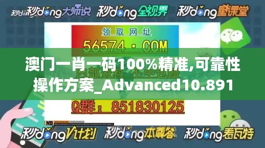 澳门一肖一码100%精准,可靠性操作方案_Advanced10.891