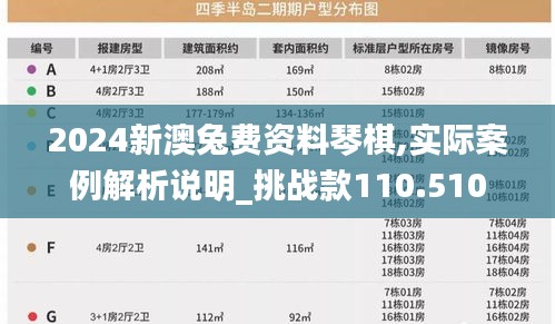 2024新澳兔费资料琴棋,实际案例解析说明_挑战款110.510