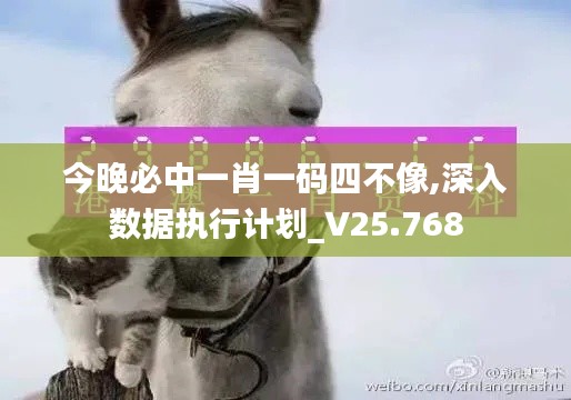 今晚必中一肖一码四不像,深入数据执行计划_V25.768