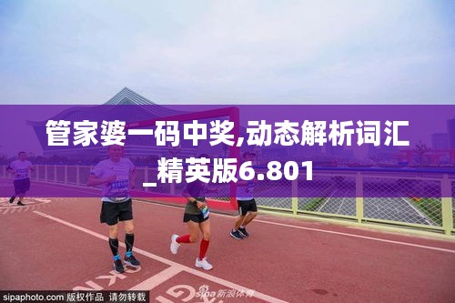 管家婆一码中奖,动态解析词汇_精英版6.801