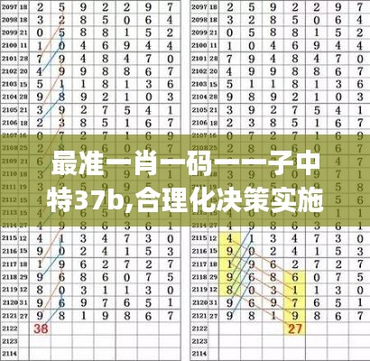 最准一肖一码一一子中特37b,合理化决策实施评审_Galaxy7.173
