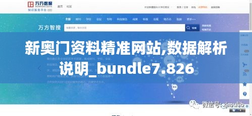 新奥门资料精准网站,数据解析说明_bundle7.826