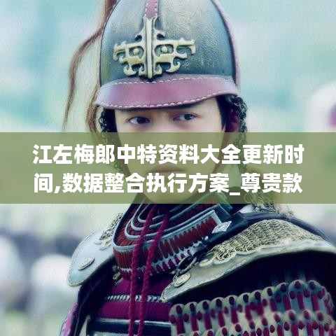 江左梅郎中特资料大全更新时间,数据整合执行方案_尊贵款5.847