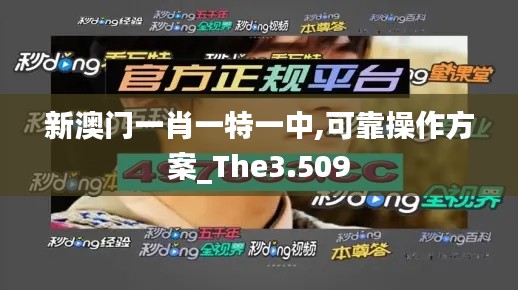 新澳门一肖一特一中,可靠操作方案_The3.509