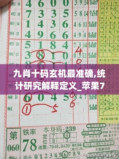 九肖十码玄机最准确,统计研究解释定义_苹果7.328