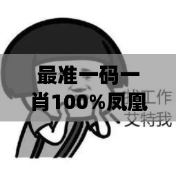 最准一码一肖100%凤凰网的深入分析治愈了我的选择困难症