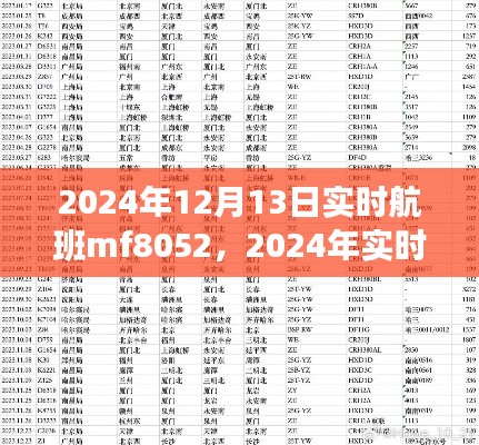2024年实时航班MF8052搭乘全攻略，从初学者到进阶用户的必备指南