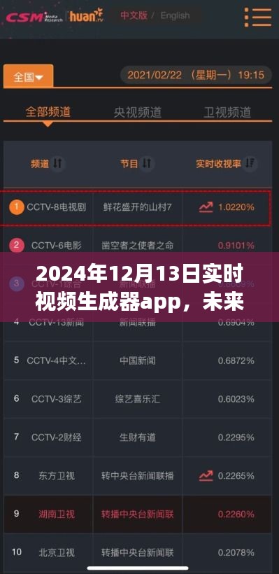探索未来科技魅力，实时视频生成器app的前沿技术