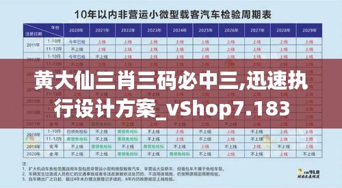 黄大仙三肖三码必中三,迅速执行设计方案_vShop7.183
