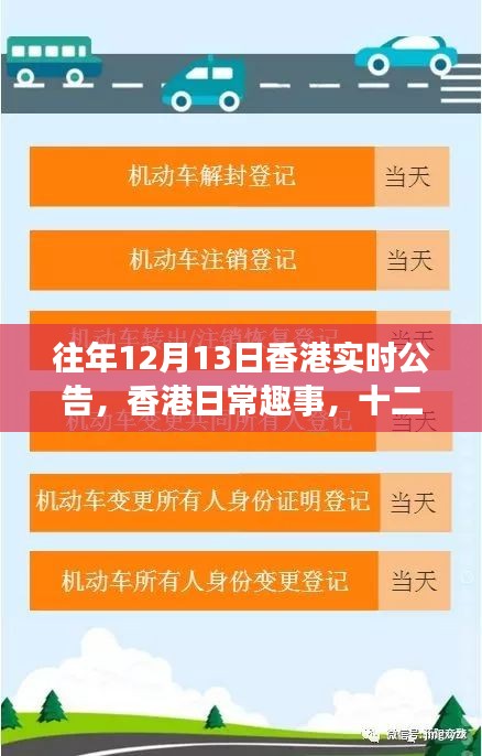 香港暖心趣事，十二月十三日实时公告与友情回顾