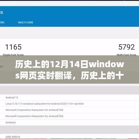 Windows网页实时翻译的起源与发展，历史上的12月14日探索之旅