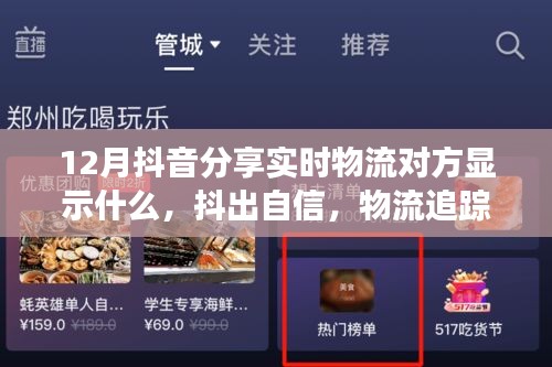 抖出自信，实时物流追踪下的励志故事与变化的力量