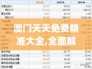 澳门天天免费精准大全,全面解答解释落实_HD5.569
