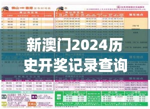 新澳门2024历史开奖记录查询表,探索与揭秘_PT6.222