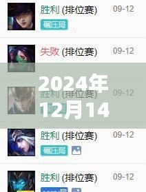 2024年12月14日英雄联盟实时巡查员回顾与展望
