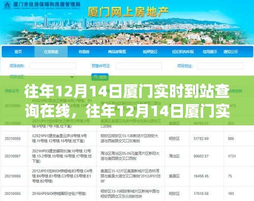 往年12月14日厦门实时到站查询在线，便捷与争议的交织