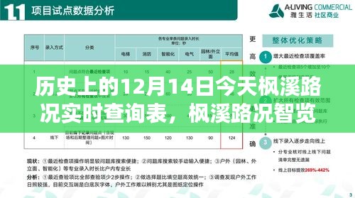 历史上的12月14日，枫溪路况实时查询与科技重塑路况查询新纪元