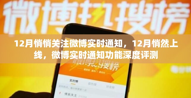 微博实时通知功能深度评测，12月静默上线，关注实时动态体验升级