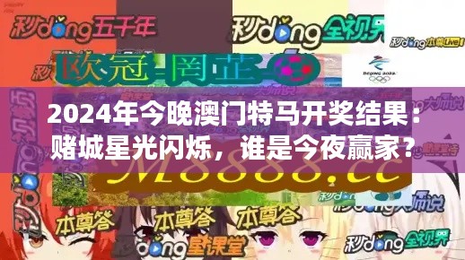 2024年今晚澳门特马开奖结果：赌城星光闪烁，谁是今夜赢家？