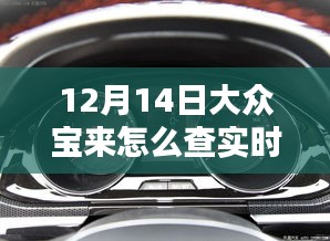 手把手教你，如何在12月14日利用小红书查大众宝来实时油耗攻略