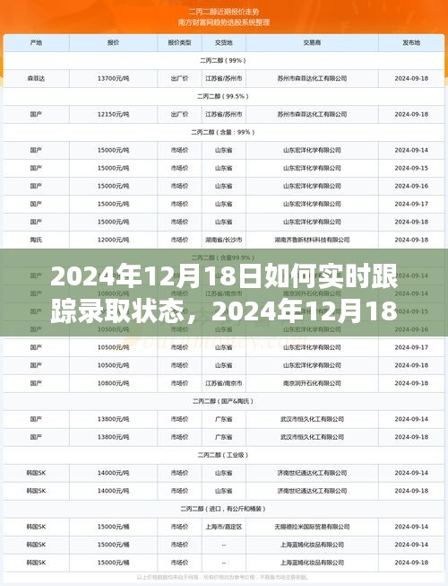 全方位视角，高效实时跟踪录取状态指南（2024年12月18日版）