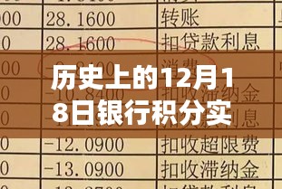历史上的12月18日银行积分实时更新服务解析与全方位评测
