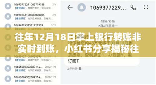 揭秘往年12月18日掌上银行转账延迟背后的秘密，小红书分享详解转账非实时到账真相