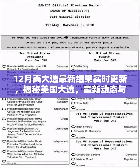 揭秘美国大选，最新动态与实时更新，附要点解析