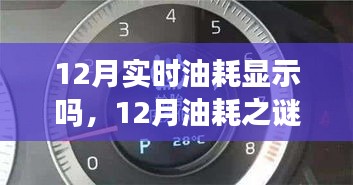 揭秘12月油耗之谜，温情故事中的实时油耗显示小细节