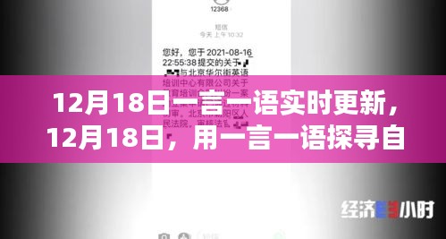 12月18日，一言一语探寻自然之美，启程心灵之旅实时更新