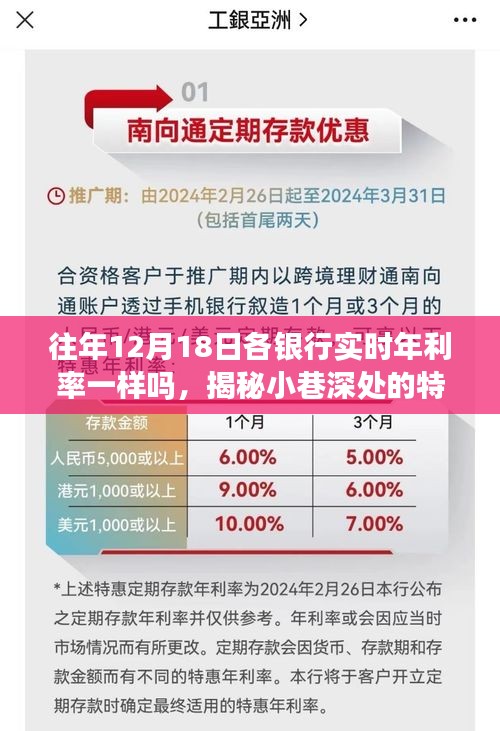 揭秘十二月十八日银行年利率探秘之旅，小巷特色小店与实时年利率解析