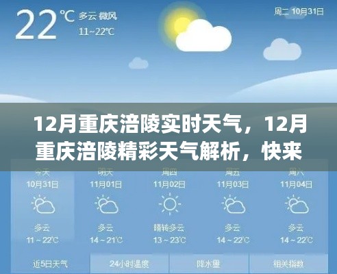 12月重庆涪陵实时天气解析，精彩天气动态一网打尽