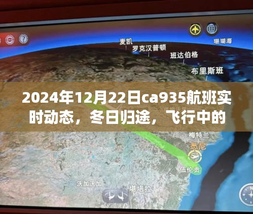 冬日归途的温情陪伴，CA935航班2024年12月22日实时动态之旅