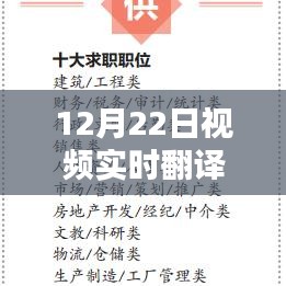 视频实时翻译软件泰语版上线日期揭秘