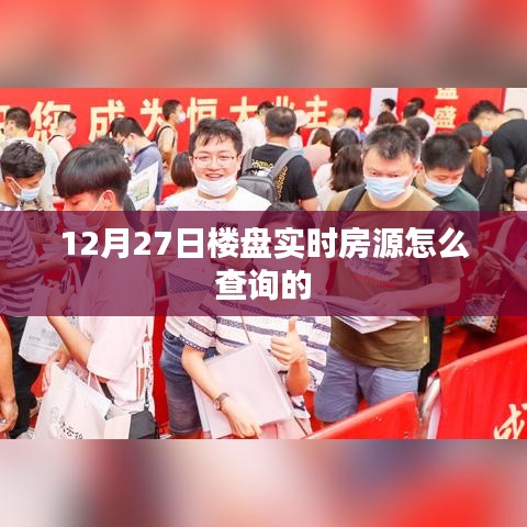 12月27日楼盘实时房源查询攻略