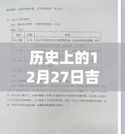 吉林实时受灾情况表，历史12月27日最新数据