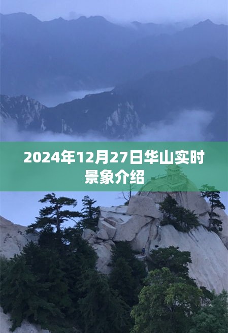 华山实时景象，领略冬季雪景风采