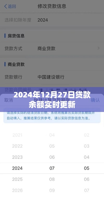 2024年贷款余额实时更新动态
