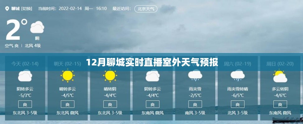 聊城室外天气预报实时直播视频