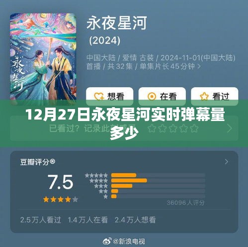 永夜星河实时弹幕量揭秘，12月27日数据曝光