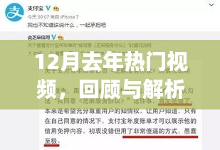 去年12月热门视频回顾与解析