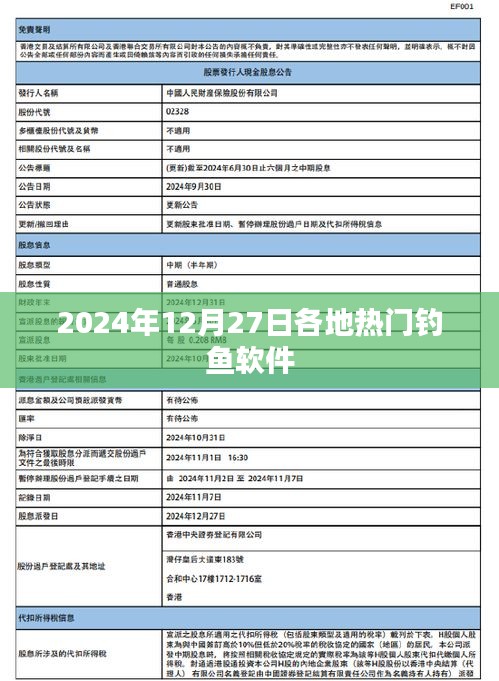2024年热门钓鱼软件大盘点