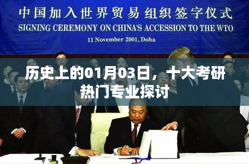 考研热门专业探讨，历史上的那些日子（一月三日回顾）