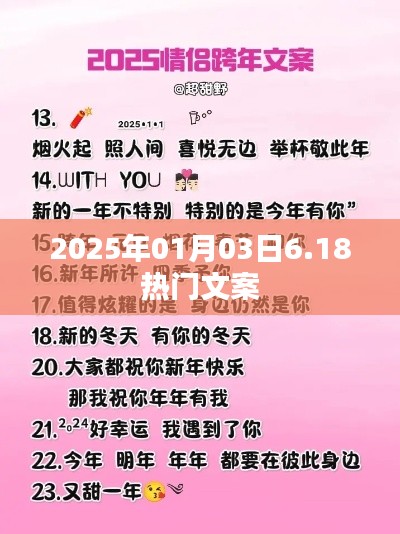 新年新气象，热门文案大盘点