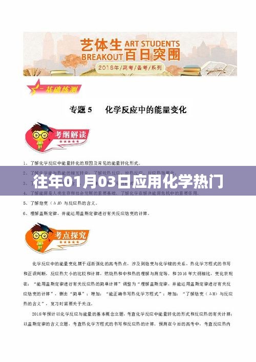 应用化学热门趋势解析
