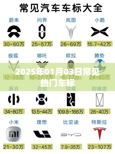 热门车标盘点，展望2025年车市标识设计趋势