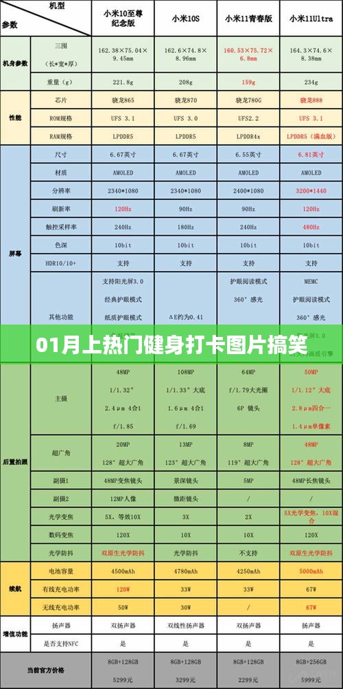 热门健身打卡图片，让你笑翻一月！