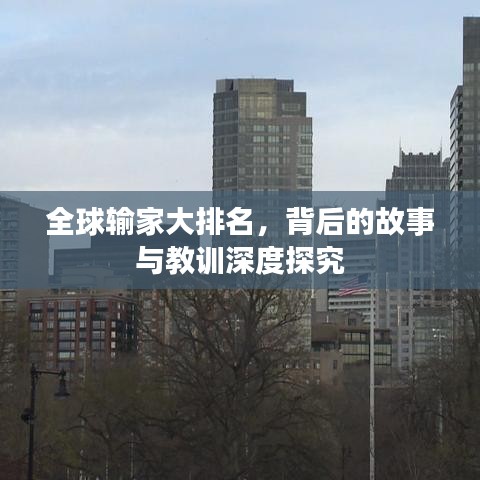 全球输家大排名，背后的故事与教训深度探究
