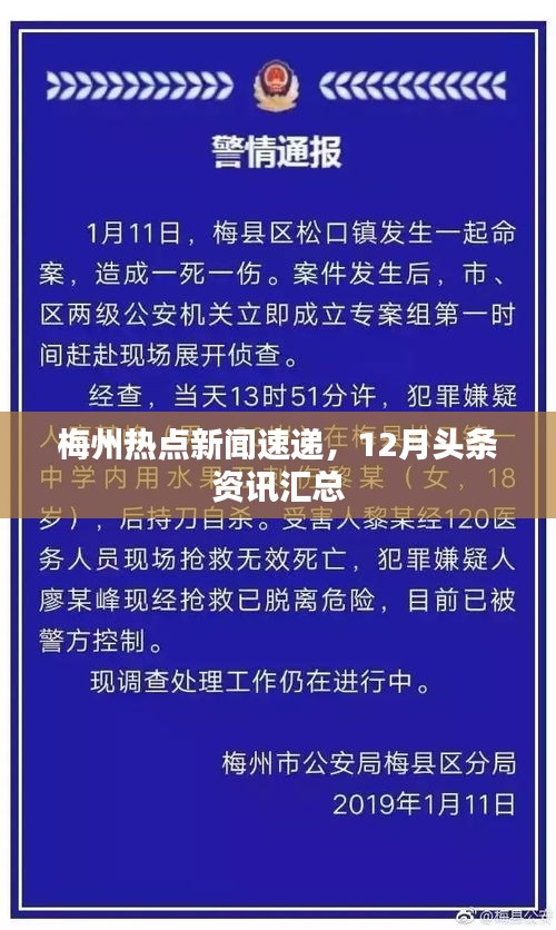 梅州热点新闻速递，12月头条资讯汇总