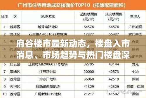 府谷楼市最新动态，楼盘入市消息、市场趋势与热门楼盘深度解析